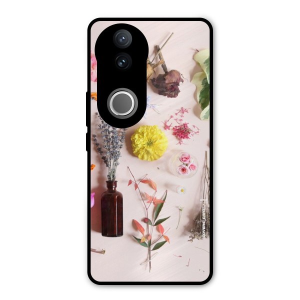 Old Petals Metal Back Case for iQOO Z10R
