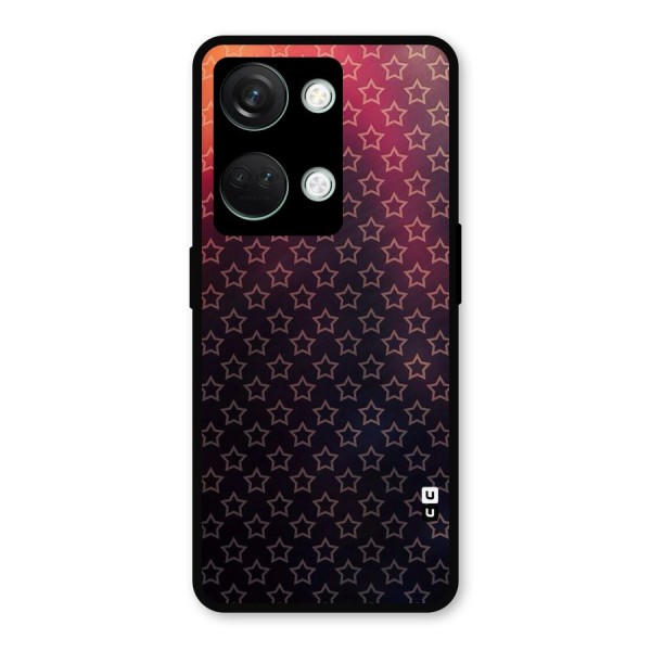 Ombre Stars Metal Back Case for OnePlus Nord 3