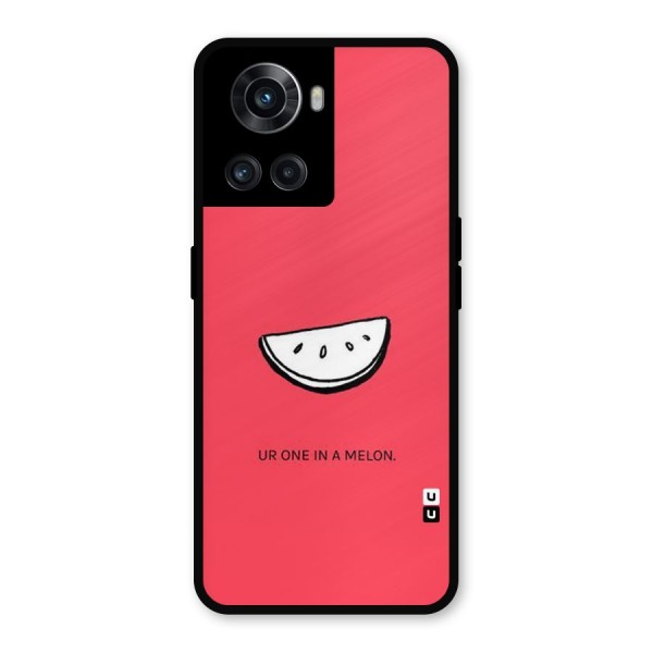 One In Melon Metal Back Case for OnePlus 10R