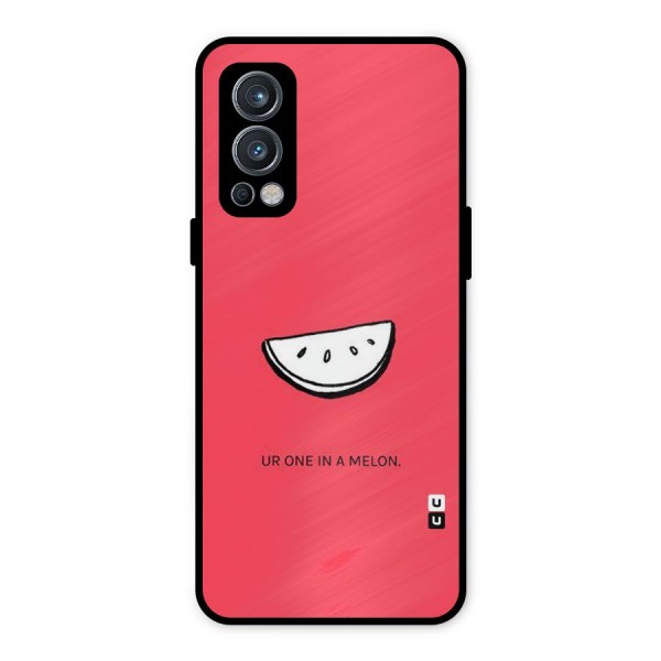 One In Melon Metal Back Case for OnePlus Nord 2 5G