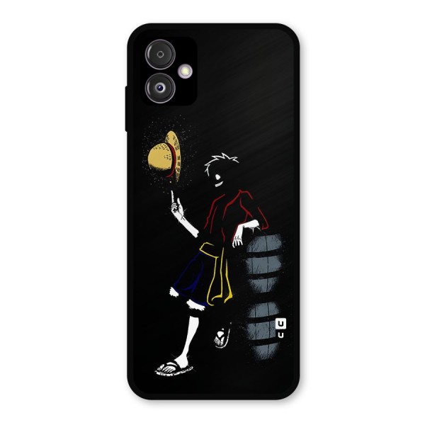 One Piece Luffy Style Metal Back Case for Galaxy F14