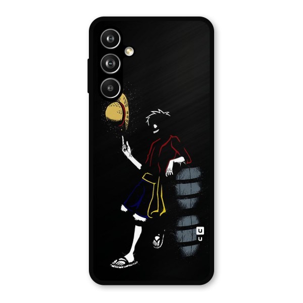 One Piece Luffy Style Metal Back Case for Galaxy F54
