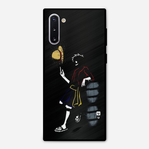 One Piece Luffy Style Metal Back Case for Galaxy Note 10