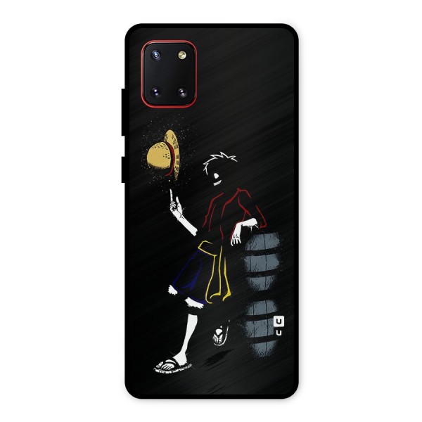 One Piece Luffy Style Metal Back Case for Galaxy Note 10 Lite