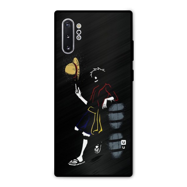 One Piece Luffy Style Metal Back Case for Galaxy Note 10 Plus