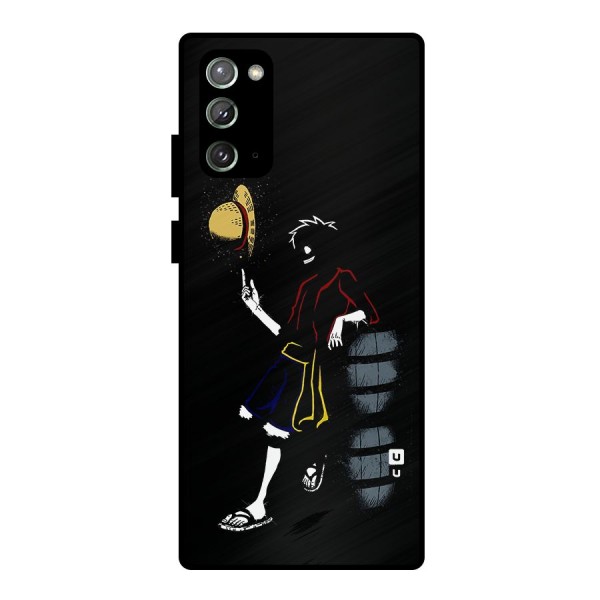 One Piece Luffy Style Metal Back Case for Galaxy Note 20