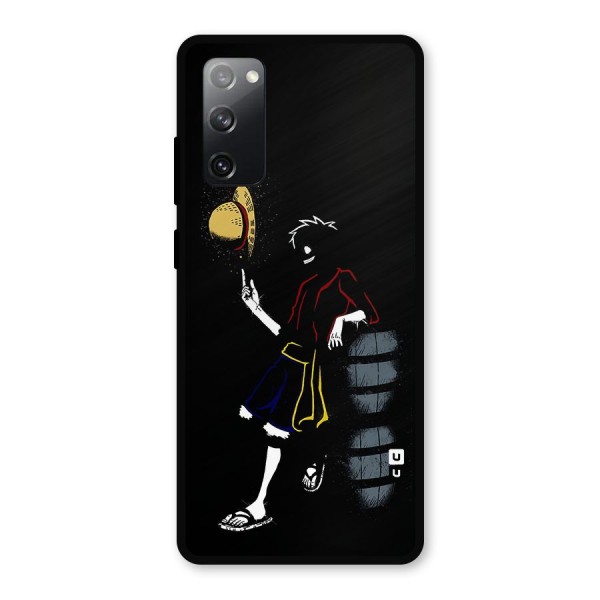 One Piece Luffy Style Metal Back Case for Galaxy S20 FE 5G