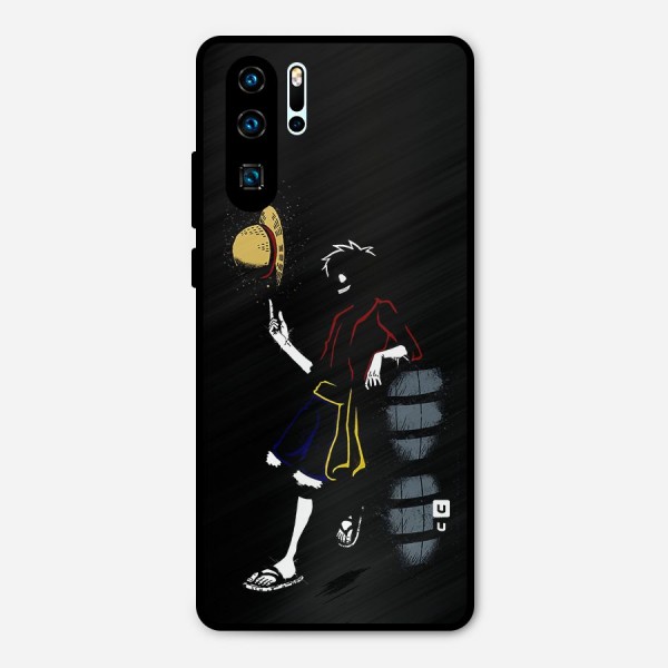 One Piece Luffy Style Metal Back Case for Huawei P30 Pro