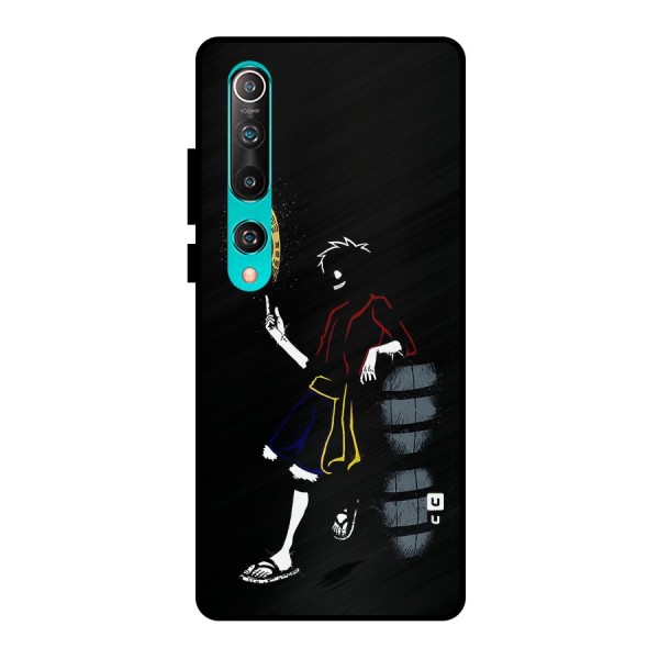 One Piece Luffy Style Metal Back Case for Mi 10