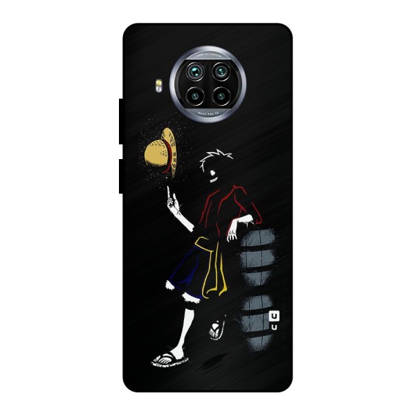 One Piece Luffy Style Metal Back Case for Mi 10i