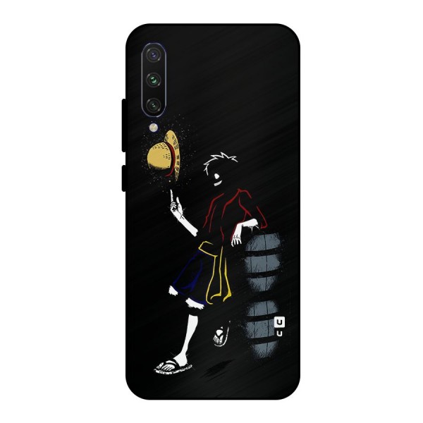 One Piece Luffy Style Metal Back Case for Mi A3