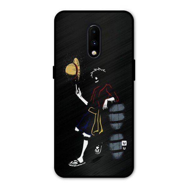One Piece Luffy Style Metal Back Case for OnePlus 7