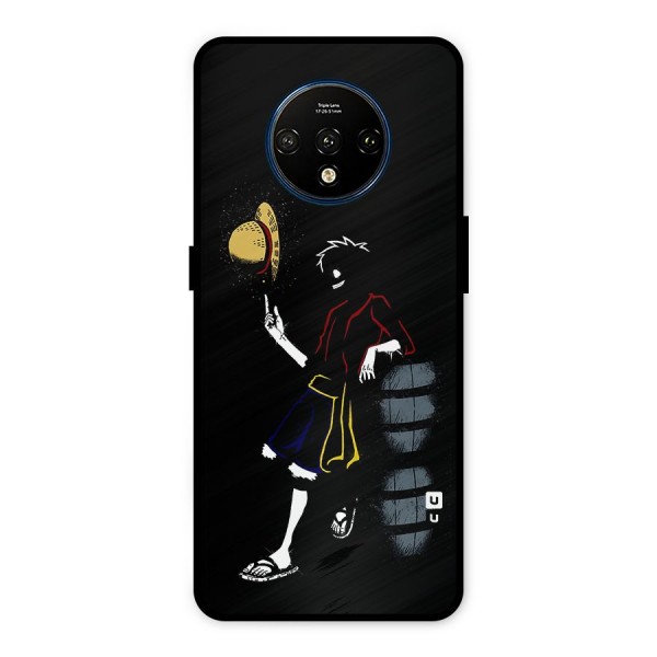 One Piece Luffy Style Metal Back Case for OnePlus 7T