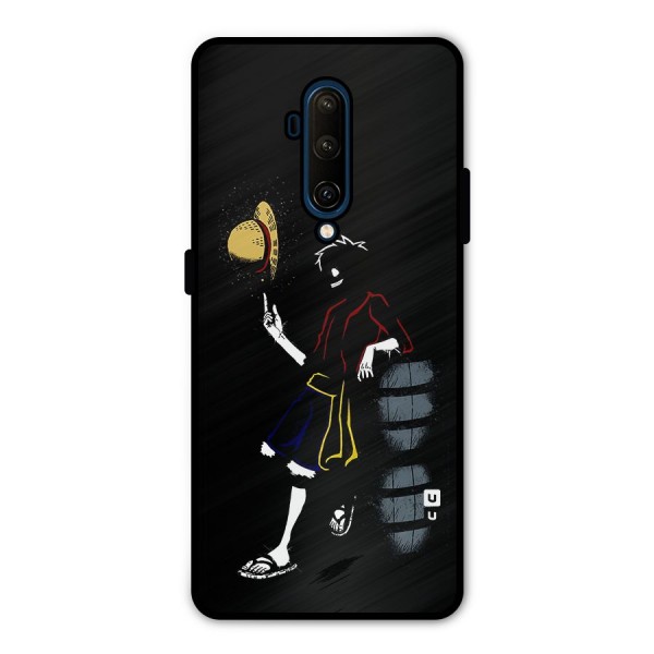 One Piece Luffy Style Metal Back Case for OnePlus 7T Pro
