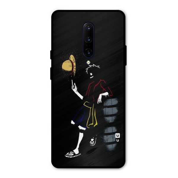 One Piece Luffy Style Metal Back Case for OnePlus 7 Pro