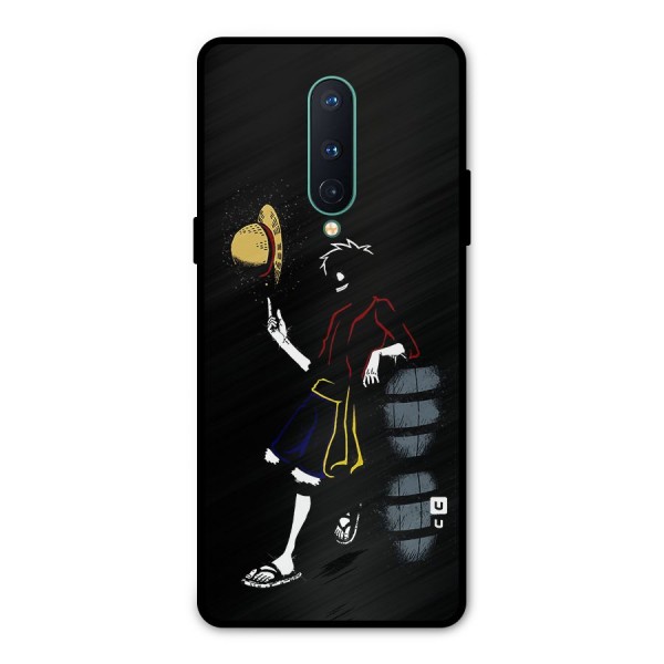 One Piece Luffy Style Metal Back Case for OnePlus 8