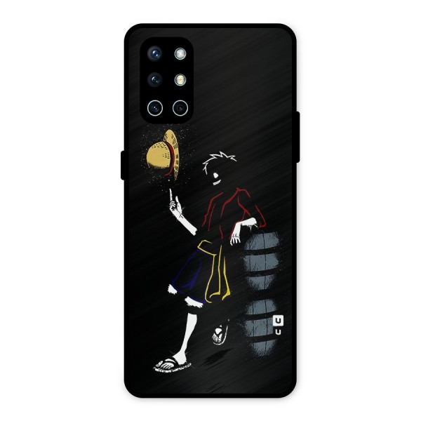One Piece Luffy Style Metal Back Case for OnePlus 9R