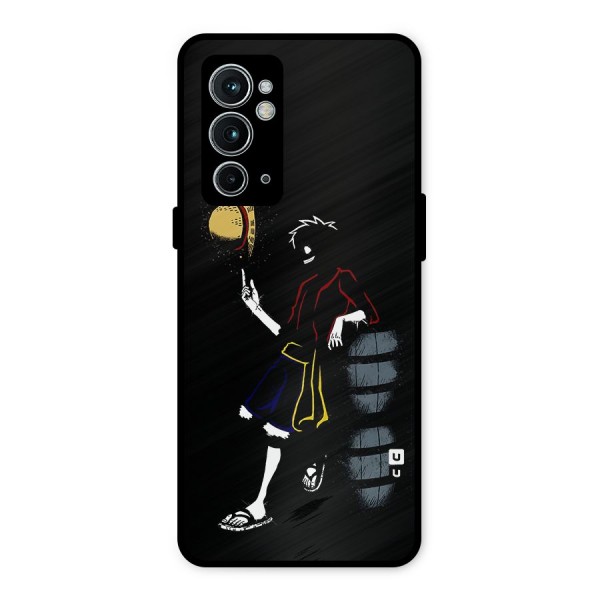 One Piece Luffy Style Metal Back Case for OnePlus 9RT 5G