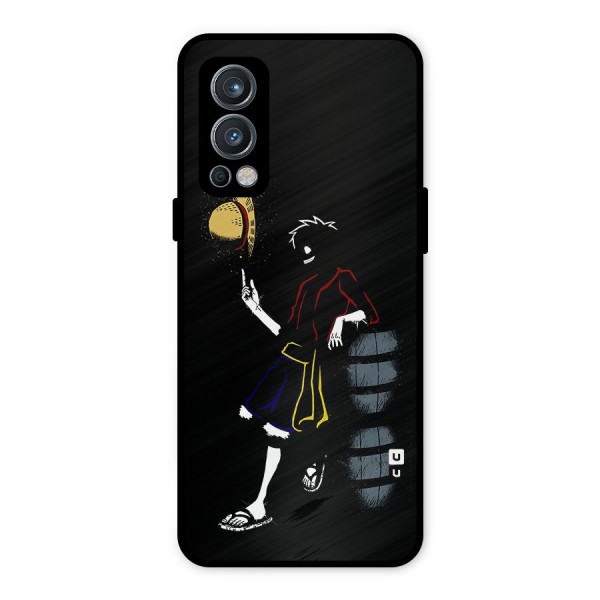 One Piece Luffy Style Metal Back Case for OnePlus Nord 2 5G