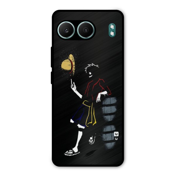 One Piece Luffy Style Metal Back Case for OnePlus Nord 4