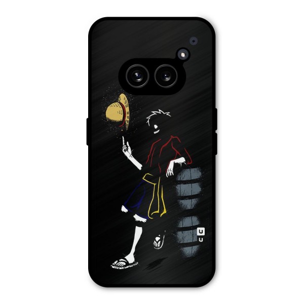 One Piece Luffy Style Metal Back Case for Nothing Phone 2a