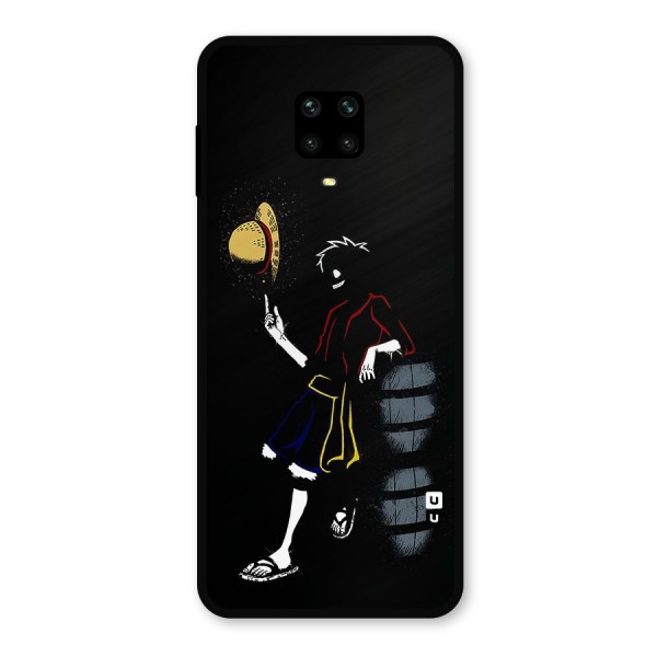 One Piece Luffy Style Metal Back Case for Poco M2