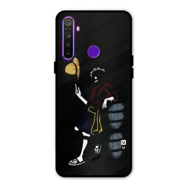 One Piece Luffy Style Metal Back Case for Realme 5
