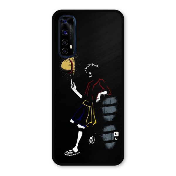 One Piece Luffy Style Metal Back Case for Realme 7