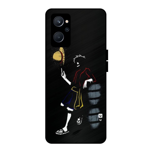 One Piece Luffy Style Metal Back Case for Realme 9i 5G