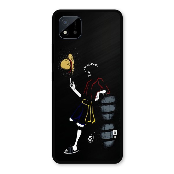 One Piece Luffy Style Metal Back Case for Realme C11 2021