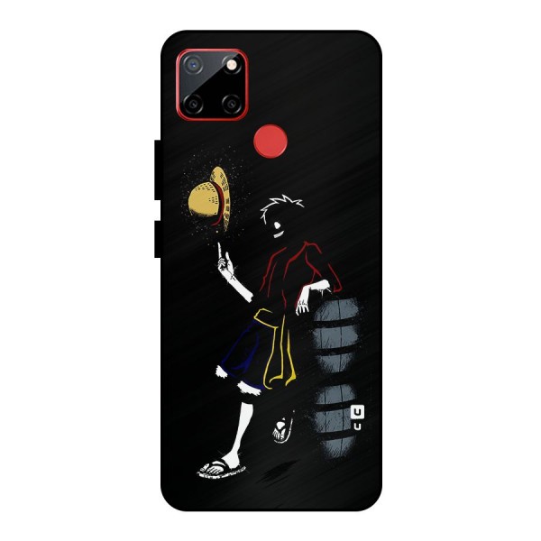 One Piece Luffy Style Metal Back Case for Realme C12