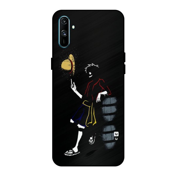 One Piece Luffy Style Metal Back Case for Realme C3