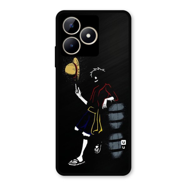 One Piece Luffy Style Metal Back Case for Realme C53