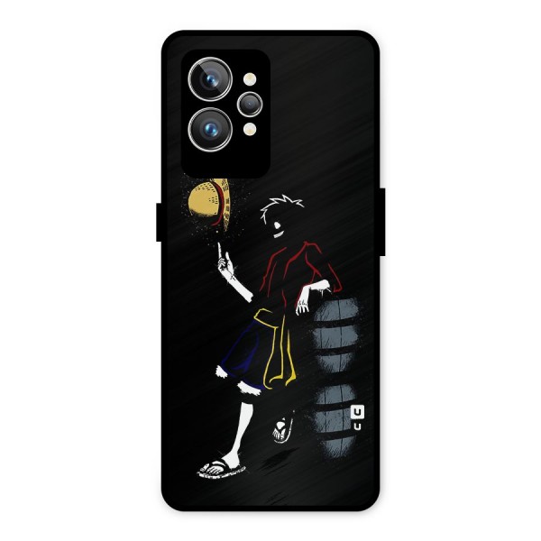 One Piece Luffy Style Metal Back Case for Realme GT2 Pro