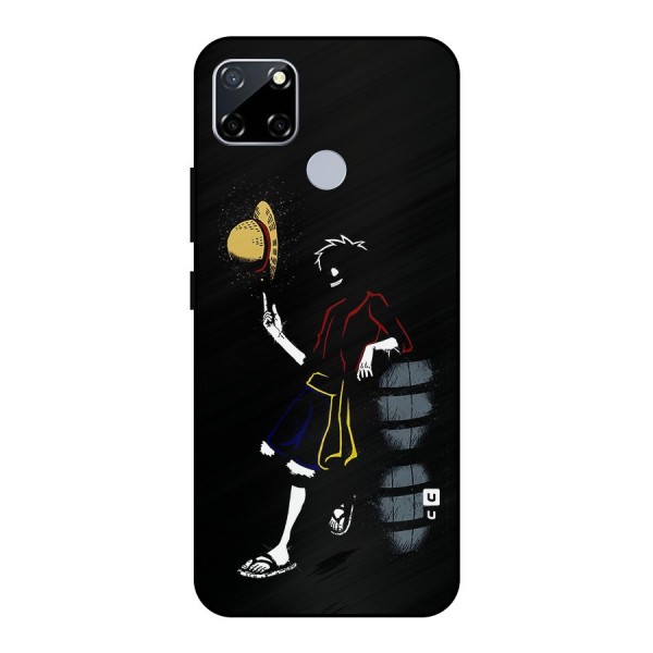 One Piece Luffy Style Metal Back Case for Realme Narzo 20