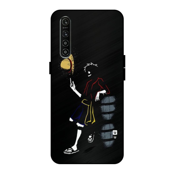 One Piece Luffy Style Metal Back Case for Realme XT