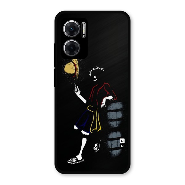 One Piece Luffy Style Metal Back Case for Redmi 11 Prime 5G