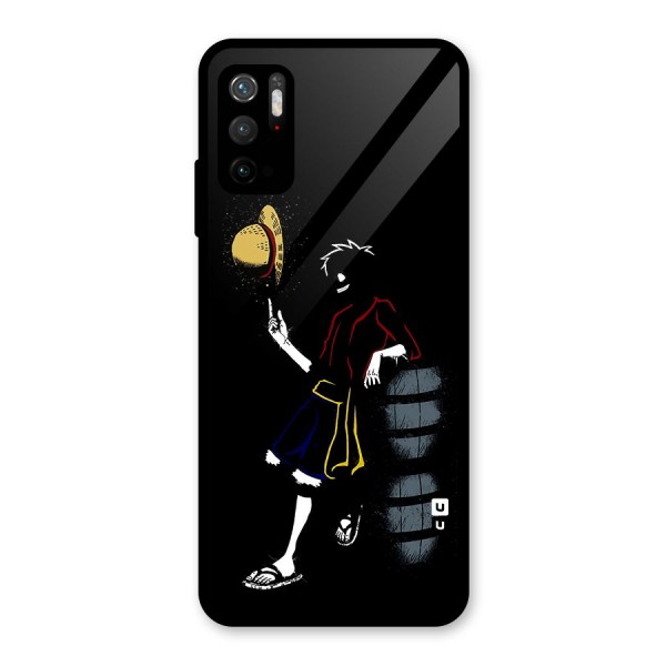 One Piece Luffy Style Metal Back Case for Redmi Note 10T 5G