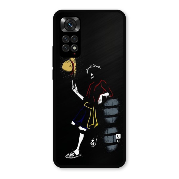 One Piece Luffy Style Metal Back Case for Redmi Note 11