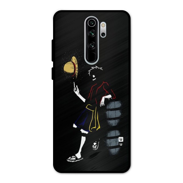 One Piece Luffy Style Metal Back Case for Redmi Note 8 Pro