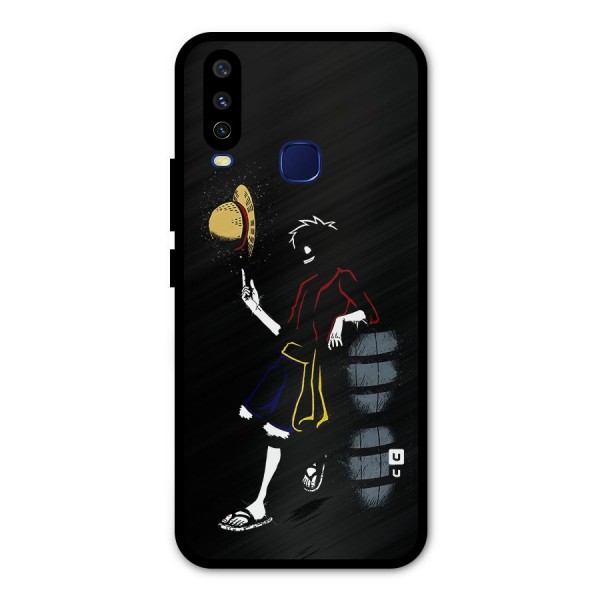 One Piece Luffy Style Metal Back Case for Vivo V17