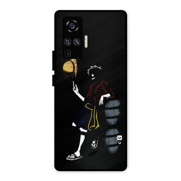 One Piece Luffy Style Metal Back Case for Vivo X50 Pro
