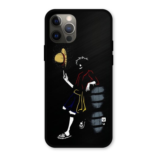 One Piece Luffy Style Metal Back Case for iPhone 12 Pro