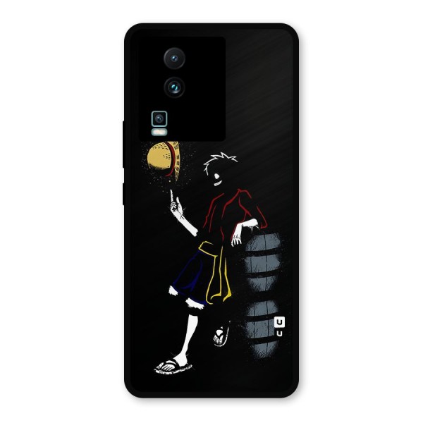 One Piece Luffy Style Metal Back Case for iQOO Neo 7