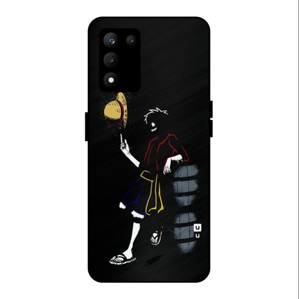 One Piece Luffy Style Metal Back Case for realme 9 5G SE