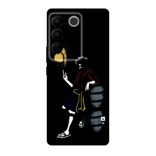 One Piece Luffy Style Original Polycarbonate Back Case for Vivo V27