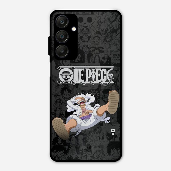 One Piece Manga Laughing Metal Back Case for Galaxy A25 5G