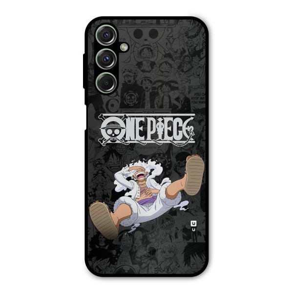 One Piece Manga Laughing Metal Back Case for Galaxy M34