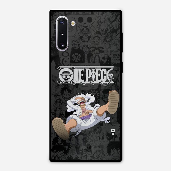 One Piece Manga Laughing Metal Back Case for Galaxy Note 10