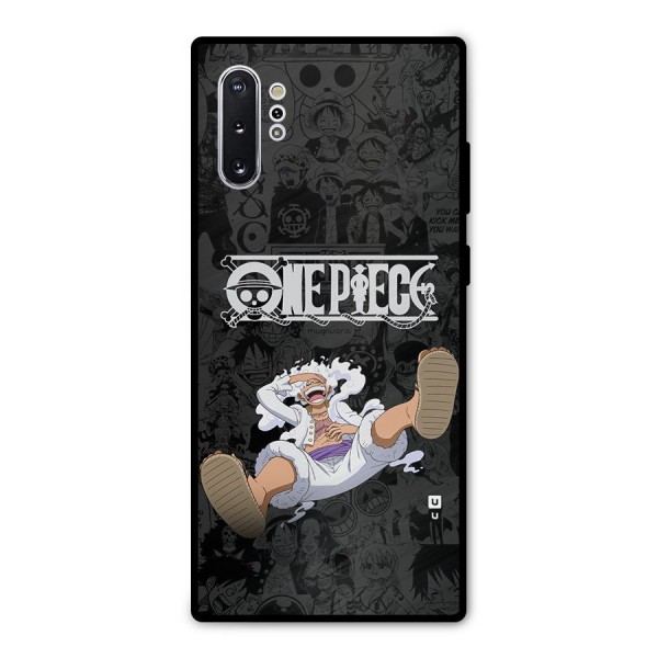 One Piece Manga Laughing Metal Back Case for Galaxy Note 10 Plus
